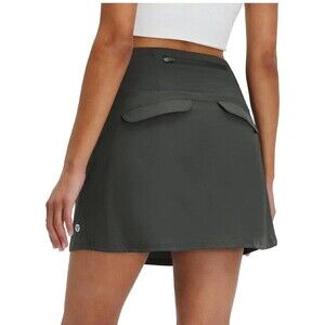 MAELREG Performance Skorts Dark Gray Athletic Skort Small NWT Golf Tennis
